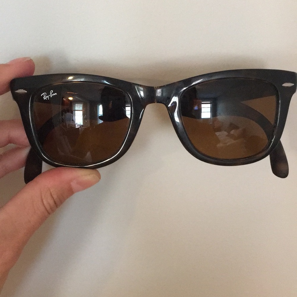 Ray-Ban Folding Wayfarer Sunglasses - Light Havana